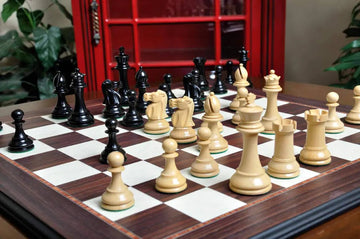 The British Chess Company - Staunton Popular Series Chess Pieces - 4.0