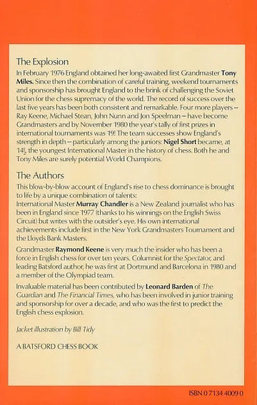 CLEARANCE - English Chess Explosion - From Miles to Short