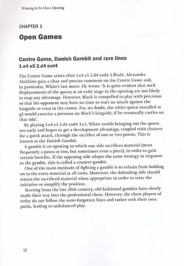 CLEARANCE - Winning in the Chess Opening