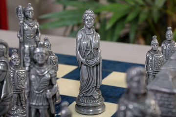 Roman Themed Chess Pieces - 4.25