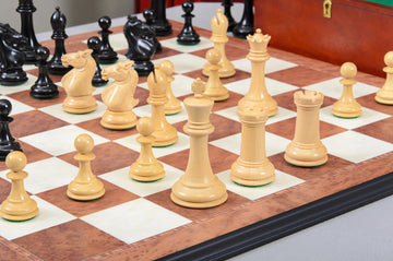 The Hastings Chess Set, Box, & Board Combination