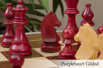 The Championship Series Gilded Chess Pieces - 3.75