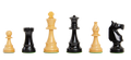 The Glass Eyed Lardy Series Chess Pieces - 3.75" King