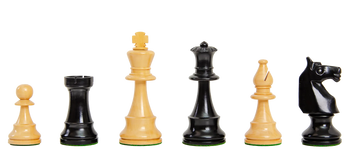 The Glass Eyed Lardy Series Chess Pieces - 3.75" King