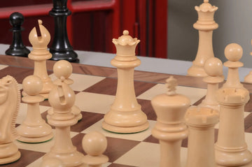 The Camaratta Collection - The First American Chess Congress Series Luxury Commemorative Chess Pieces - 4.4