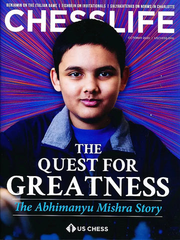 CLEARANCE - Chess Life Magazine - October 2020 Issue