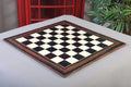 Black Anegre, Bird's Eye Maple & Macassar Ebony Standard Traditional Chess Board - Gloss Finish