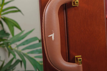 IMPERFECT - MAHOGANY - LOGO - Briefcase