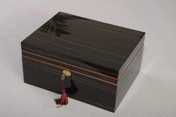 Signature Premium Chess Box - Macassar Ebony