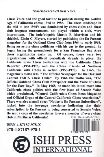 Scaccic / Chess Voice No. 1-21 - 1968-1971