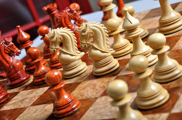 The Preston Series Luxury Chess Pieces - 4.4