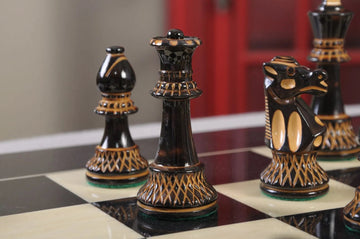 The Burnt Club Series Chess Pieces - 3.75