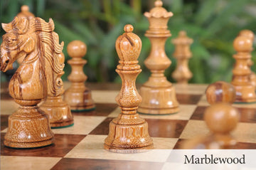 The Exotique Collection® - The Treviso Series Luxury Chess Pieces - 4.4