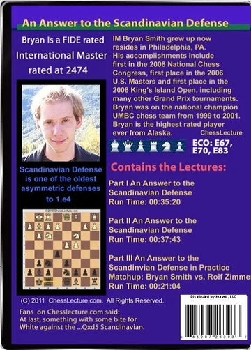 E-DVD An Answer to the Scandinavian Defense - Chess Lecture - Volume 18