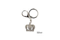 Metal King's Crown Keychain - 1