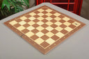 Folding Walnut & Maple Wooden Chess Board - 2.25" With Notation & Logo