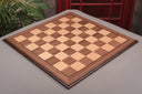 Walnut and Maple Superior Traditional Chess Board - 2.5" Squares