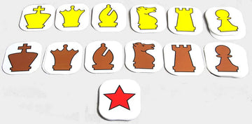 Extra Pieces for 36" Pouch-Style Chess Demonstration Set