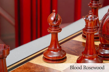 The Lucca Series Artisan Chess Pieces - 4.4