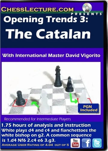 E-DVD Opening Trends 3 - The Catalan - Chess Lecture - Volume 103