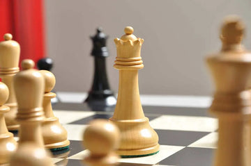 The Reproduction of the Drueke Players Choice Series Chess Pieces - 3.75