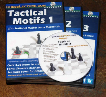 Tactical Motifs  - Complete Set - 3 DVDs - Chess Lecture