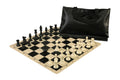 Superior Chess Set Combination with Silicone Chess Board - Triple Weighted Regulation Pieces | Silicone Chess Board | Superior Bag