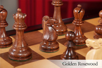 The Reykjavik II Series Tournament Chess Set and Tiroir Combination