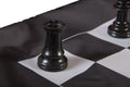 Regulation Tournament Chess Pieces and Cinch Chess Board Bag Combo - TRIPLE WEIGHTED
