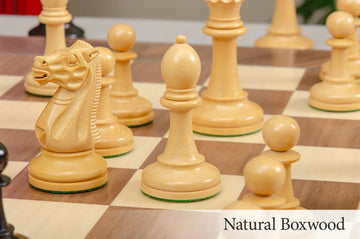 The Circa 1940 Soviet Club Series Chess Pieces - 4.0