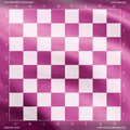 Pink Satin - Full Color Vinyl Chess Board