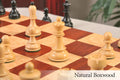 The Fischer Dubrovnik II Series Chess Pieces - 3.625