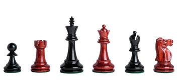 The Reykjavik II Series Prestige Chess Pieces - 3.75" King