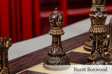 The Burnt Leningrad Series Chess Pieces - 4.0