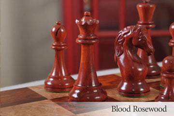 The Camaratta Collection - The Piatigorsky Cup Series Luxury Chess Pieces - 4.4