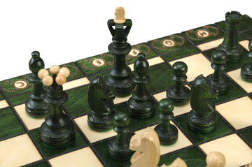 The Green Senator Chess Set