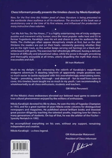 Let Me Ask You, Do You Know...?