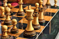 The Burnt Golden Rosewood Grandmaster Series Chess Pieces - 4.0