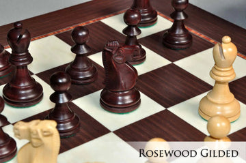 The Reykjavik II Series Chess Set, Box, and Board Combination