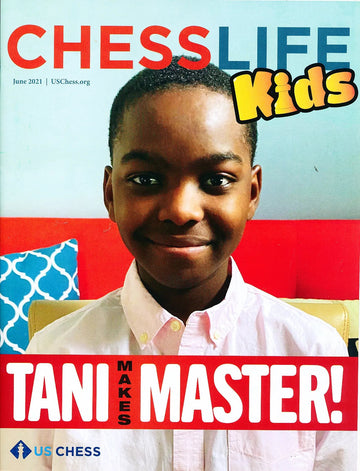 CLEARANCE - Chess Life For Kids Magazine - June 2021 Issue
