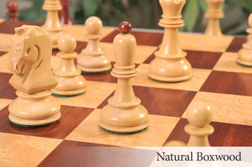 The Fischer Dubrovnik II Series Chess Pieces - 3.625