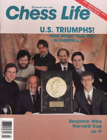 CLEARANCE - Chess Life Magazine - February 1994 Issue