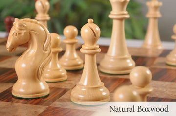 The Camaratta Collection - The Piatigorsky Cup Series Luxury Chess Pieces - 4.4