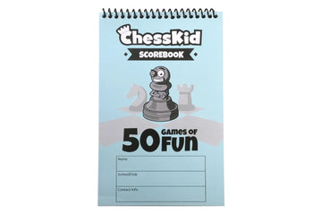 ChessKid.com Spiral Score Book - 60 Moves/50 Games