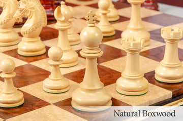 The Lucca Series Artisan Chess Pieces - 4.4