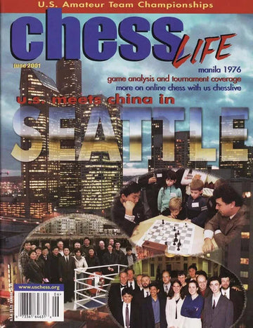 CLEARANCE - Chess Life Magazine - June 2001 Issue
