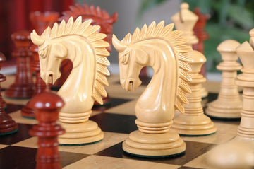 The Bomarzo Series Luxury Chess Pieces - 4.4