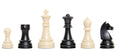 The German Series Triple Weighted Regulation Plastic Chess Pieces - 3.75