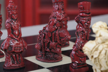 Alice in Wonderland Chess Pieces - 3.5