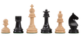 The Horn McCrillis Series Wood Chess Pieces - 3.6" King